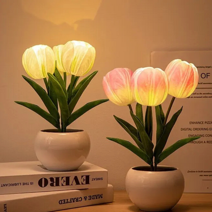 BloomLite Tulip LED Night Lamp