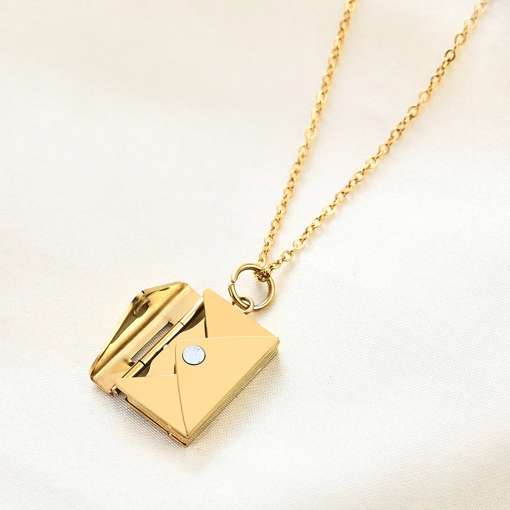 Aether Love Letter Envelope Pendant